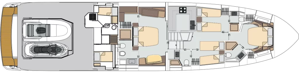 Myne layout-Lower deck