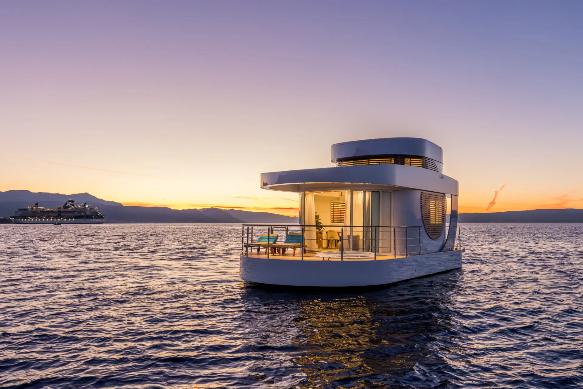 Floating house for rent